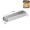 40*10*6 cm Argento