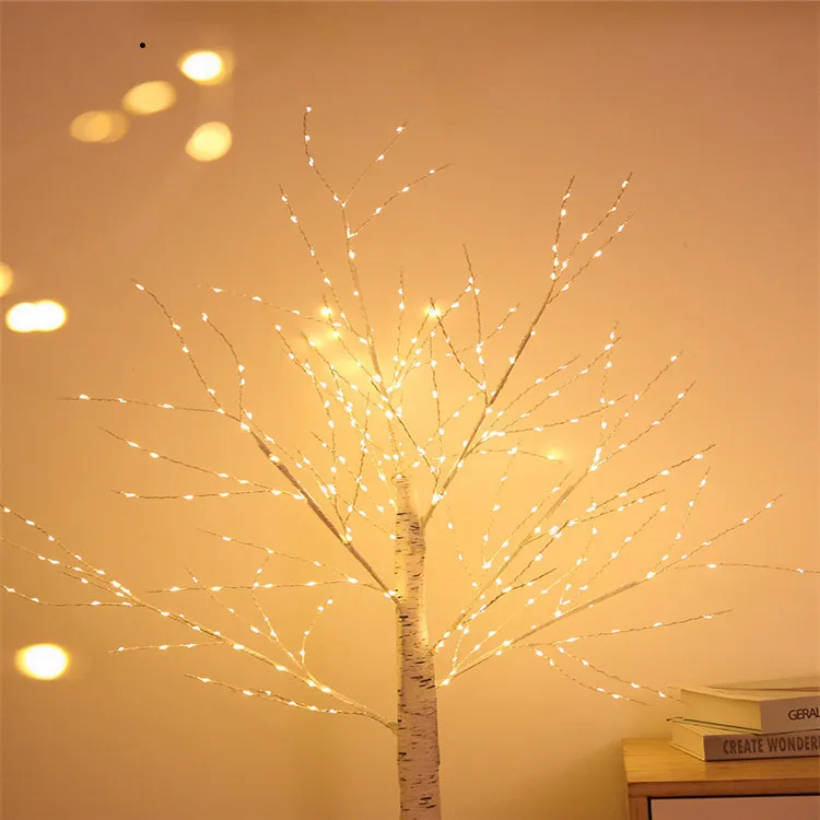 Neu Gestaltete Runde Basis Exquisite Kunstwerk Zweig Baum Licht Dekoration Zweig Zweig Programmier Bare Usb Led Palme Im Freien Beleuchtet