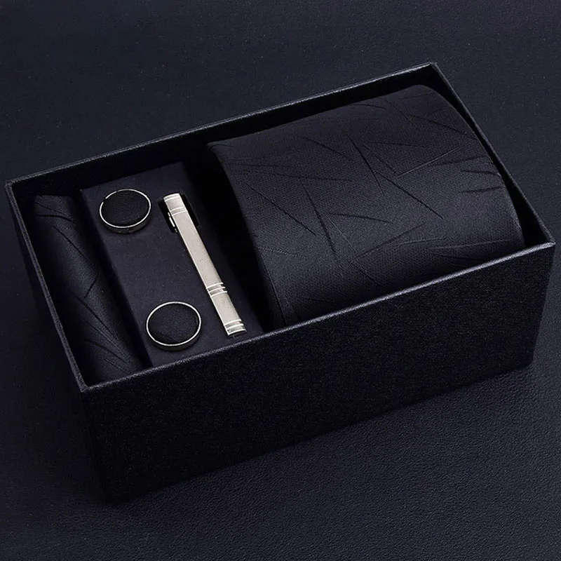 Scatola Porta Cravatte Nero E Argento In Legno | Disponibile! | Warren - Foto 6