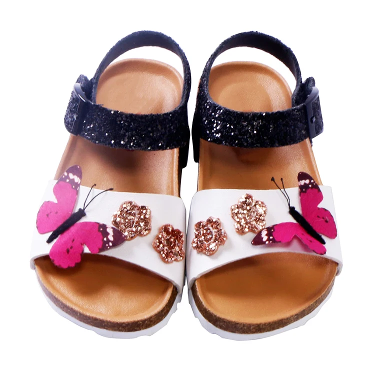 girls butterfly sandals