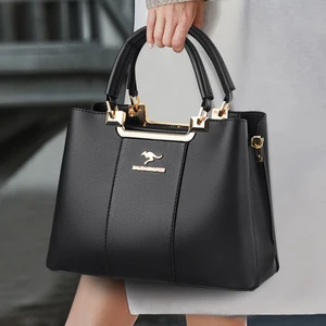 High Quality Ladies Brand Tote Crossbody Messenger Shoulder Bag New PU Handbags Purses Water Resistant Portable Bags 2026