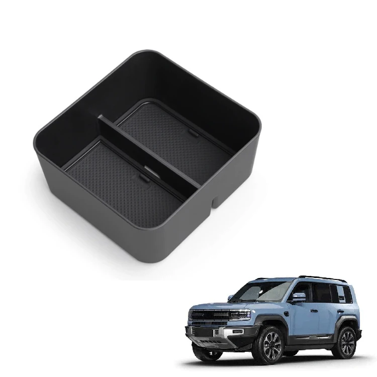 Armrest Center Console Organizer for FangChengBao Leopard 5 Accessories ABS Central Armrest Storage Box Interior Accessory