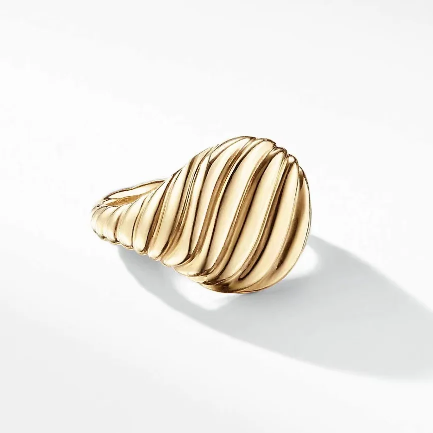 Custom High Quality 14k 18k Gold Fill Filled Color Zircon Jewelry Rings