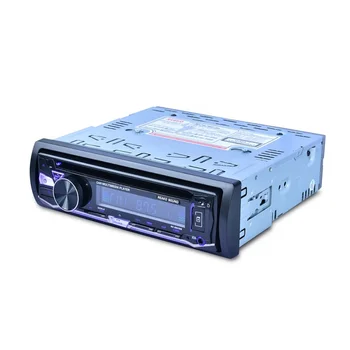 Single Din In Dash Electronic Anti- Shock CD DVD FM / AM / RDS Radio Stereo AUX SD Card Slot Car MP3 MP5 Mulltimedia Player