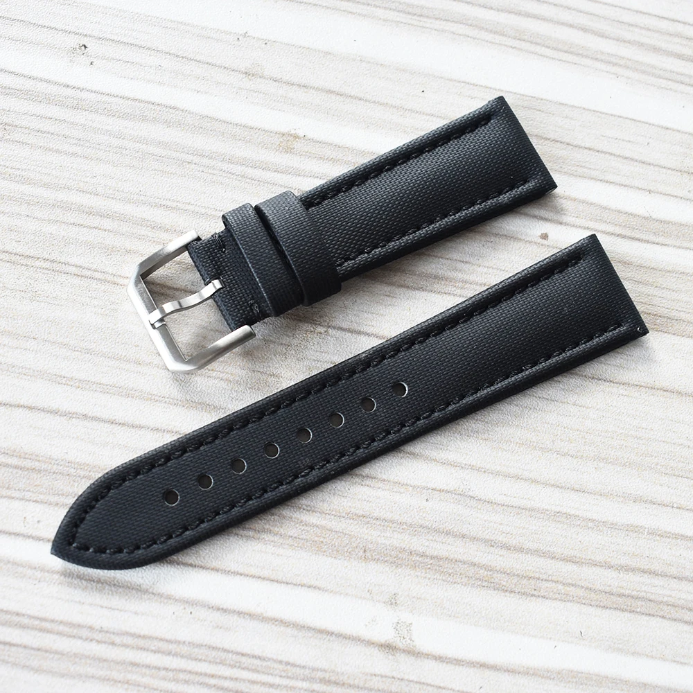 Cinturino Orologio Uomo In Vera Pelle Con Sgancio Rapido - 18 20 22 Mm - Marrone Cuoio