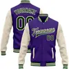 Purple-cream-green