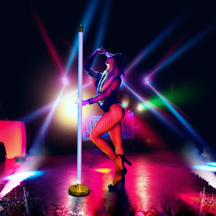 GOGO Stage Dance Floor Stripper Platform for Parties - LED Laser