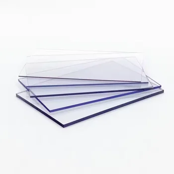 Heat reducing and impact resistance transparent solid bulletproof polycarbonate sheet 30mm with anti-UV