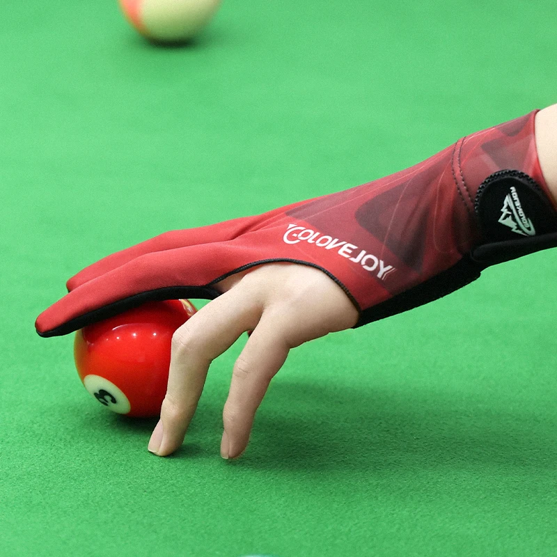KONLLEN Gants De Billard Respirants Antidérapants - Violet Taille L Pour Main Gauche, Snooker Et Carambole