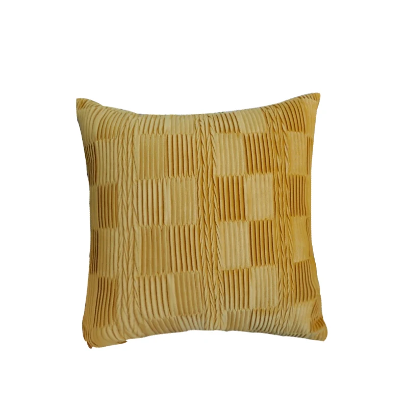 Soft Pleated Cushion Cover