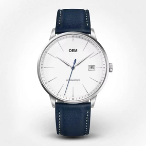 OEM Custom logo Business Casual Luxury Mechanical Watch Classic Elegant Men Automatic Watches with Miyota 8215 Movement