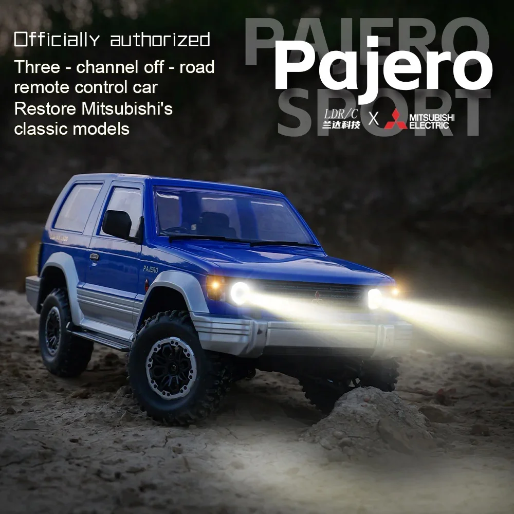 LDRC 1:14 RC SUV Trail Crawler PAJERO V24WG 1992 Licensed
