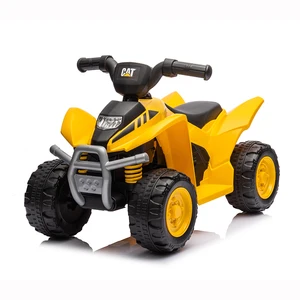 Caterpillar Licensed 6 Volt Ride-On Motorcycle Kids Four Wheels Vehicle