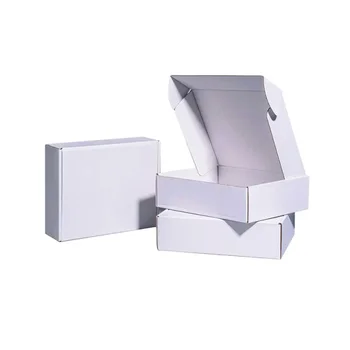 Hot selling small corrugated transport packaging paper box foldable clothing packaging paper box