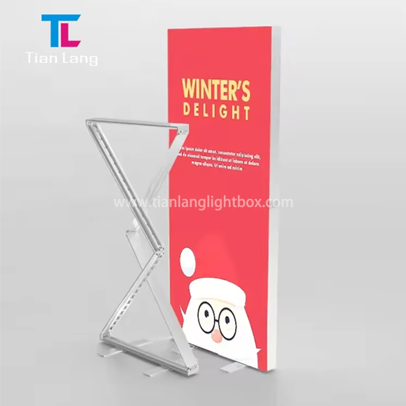 TianLang ალუმინიური 10s Assembly Booth Design Exhibition Advertising Light Boxes Factory Portable Light Box