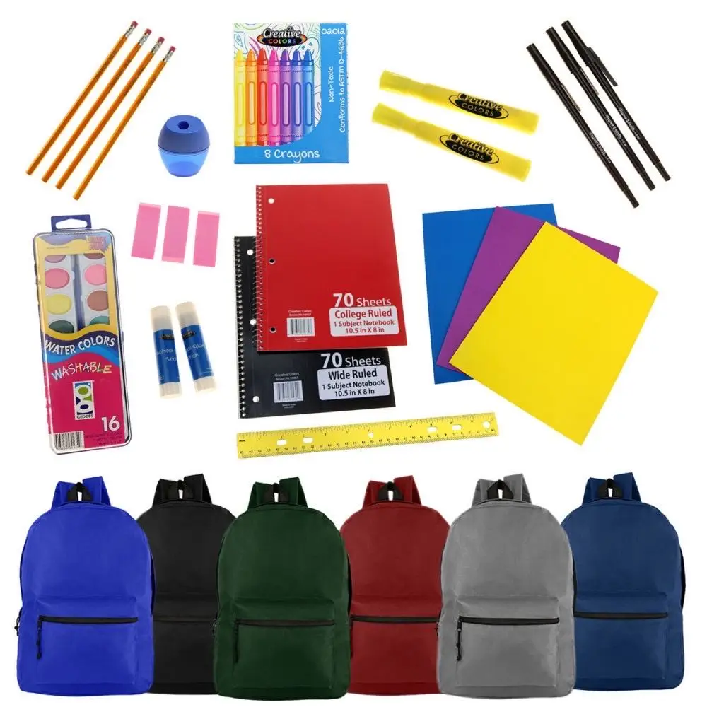 Hotsale Personal Business Office Art Sets Customized Eco Back to School Supplies Logo Children's Cute Stationery Set
