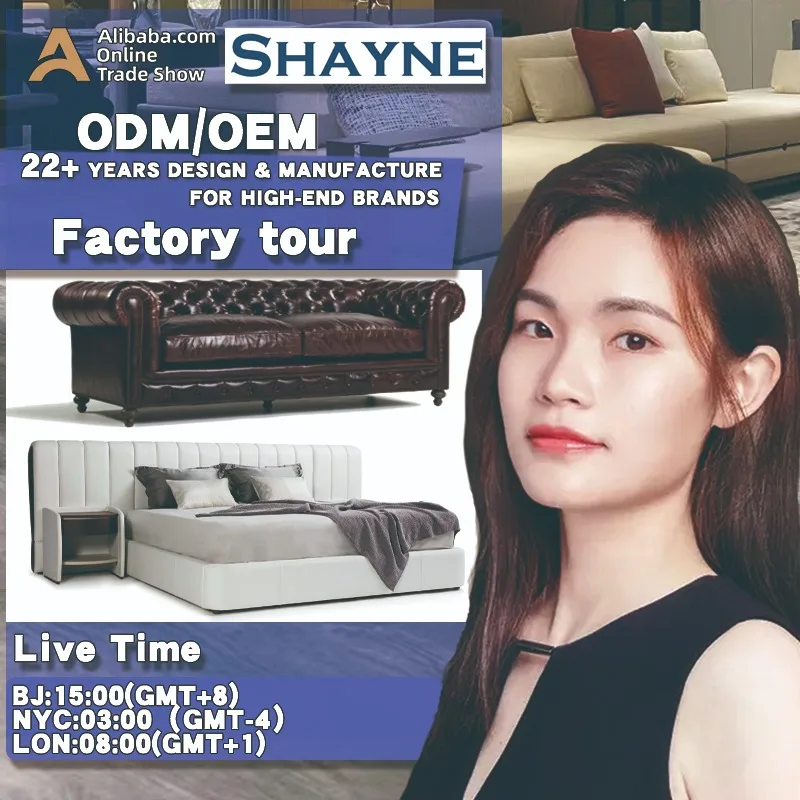 SHAYNE Furniture Factory tour ODM FOR HIGHEND BRANDS Product Show