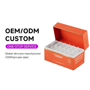 OEM ODM Hyaluronic Acid Anti Aging Wrinkle Vitamin C E Retinol Whitening Oil Control Pore Tightening Face Skin Care Facial Serum