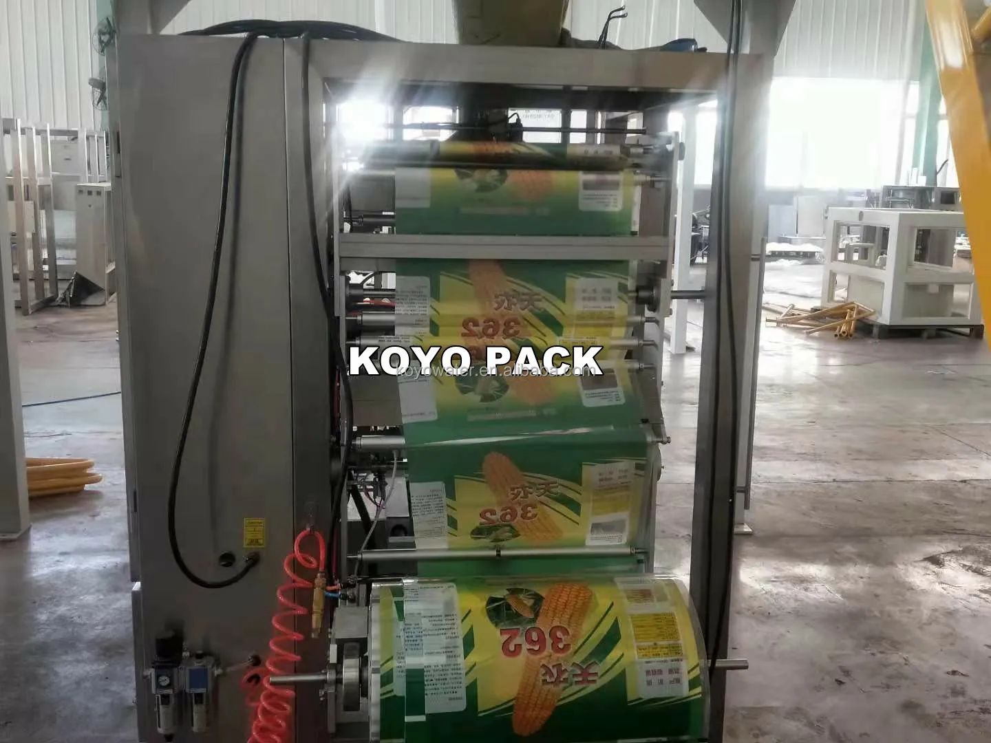 Automatic Vffs Vertical Sand Gravel Bagging Machine Packing Machine 10kg 25kg