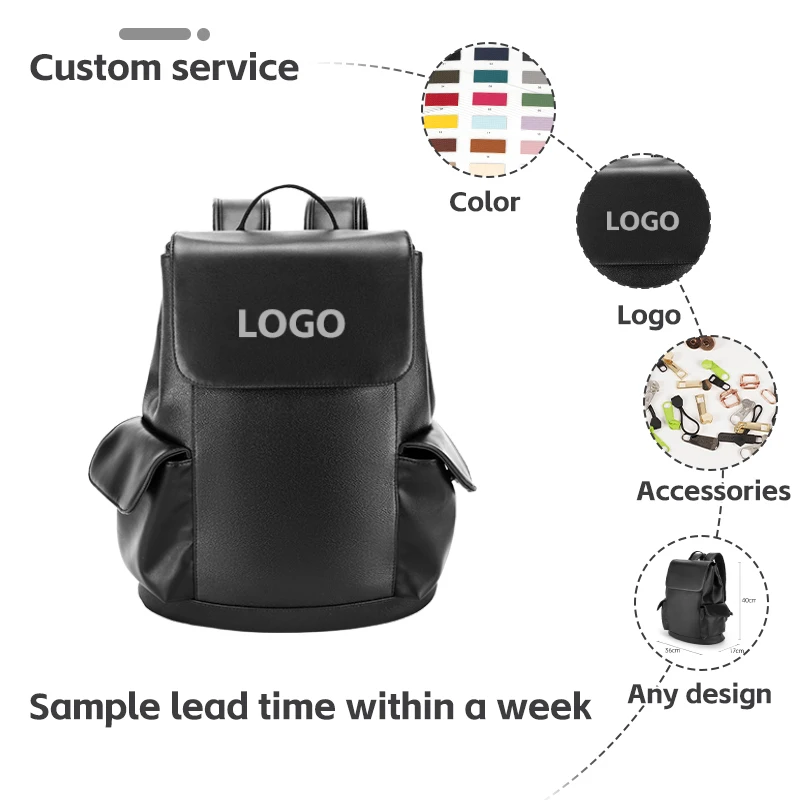 Custom Print Private Label Backpack Waterproof Custom Logo Casual