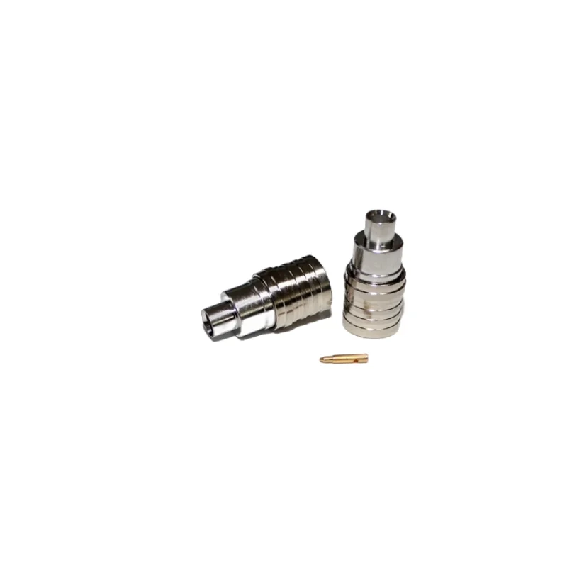 product low price qma jb3 rf coaxial connector custom design male jack qma connector for rg402 rg141 cable assembly-2