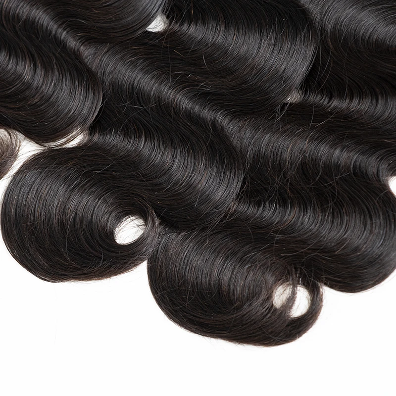 Wholesale 12a Grade Virgin Human Hair Bundles Natural Color Body Wave ...