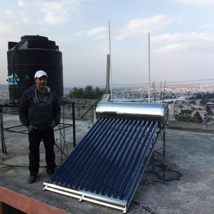 Durable using high quality 18 tube  20tubes water solar heater