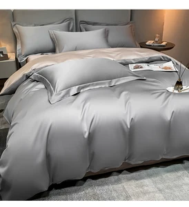 2026 New Arrival Ultra Silk Smooth Duvet Cover Bamboo Textile Organic Designer Comforter 100% Natural Bamboo Fiber Bedding Sets
