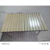 Table longue jaune de 95 pouces (modèle standard)
