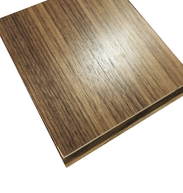 High Quality Marble Texture Wood Grain Melamine MDF Board 3mm 6mm 10mm 15mm 17mm 18MM Laminated Fiberboard Board for Furniture