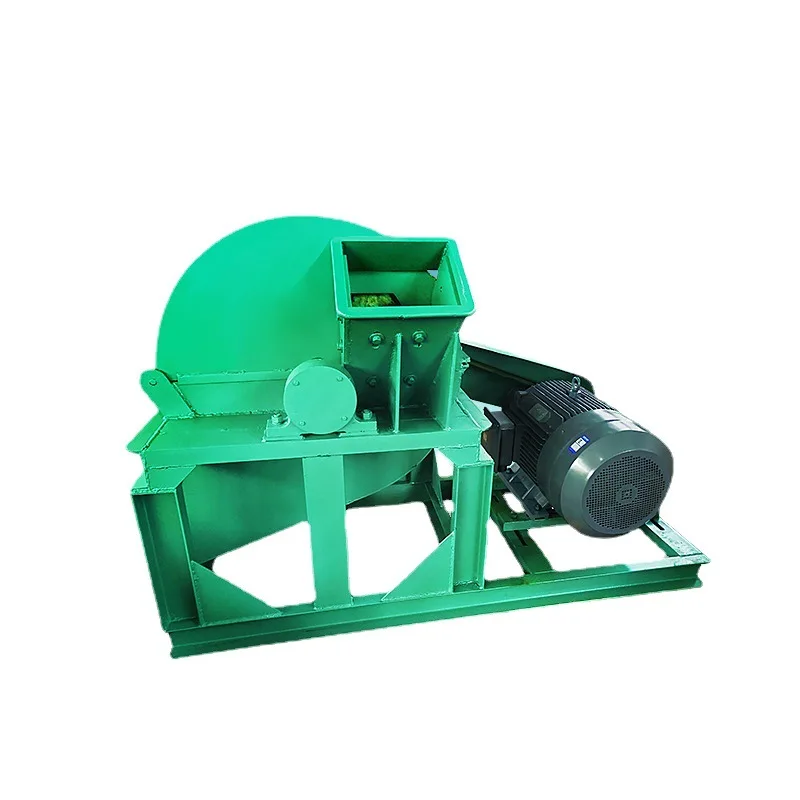 KESEN Factory price rapid crushing straw crusher square mouth large diameter wood crusher