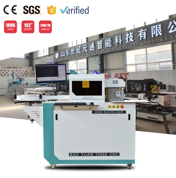 Easy operation cnc channel letter bending machine with automatic slotting and notching for aluminum profiles 3D signs make