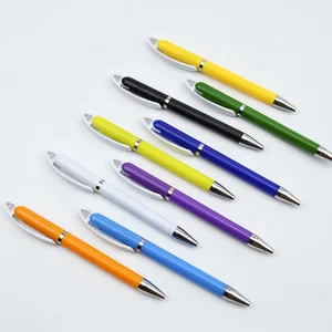 Promotional Advertisement Cheap Plastic Ballpoint Pen Custom Ball Pen with logo