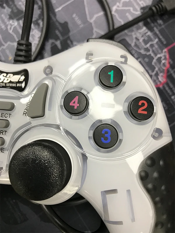 Wired USB Controller Gamepad for PC Computer With Vibration for Win Vista