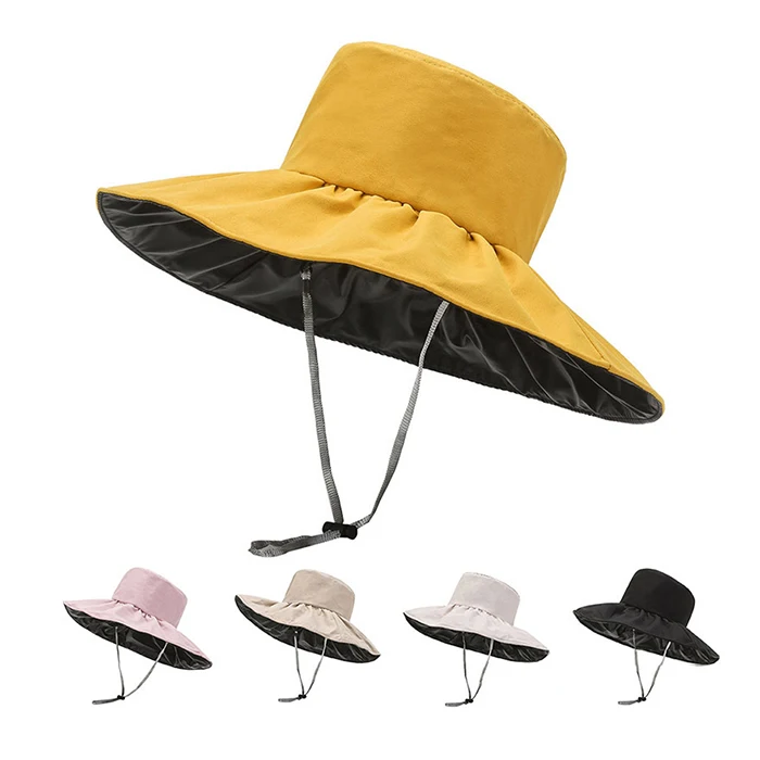 Wide Brim Fisherman Hat,Anti Uv Sun Beach
