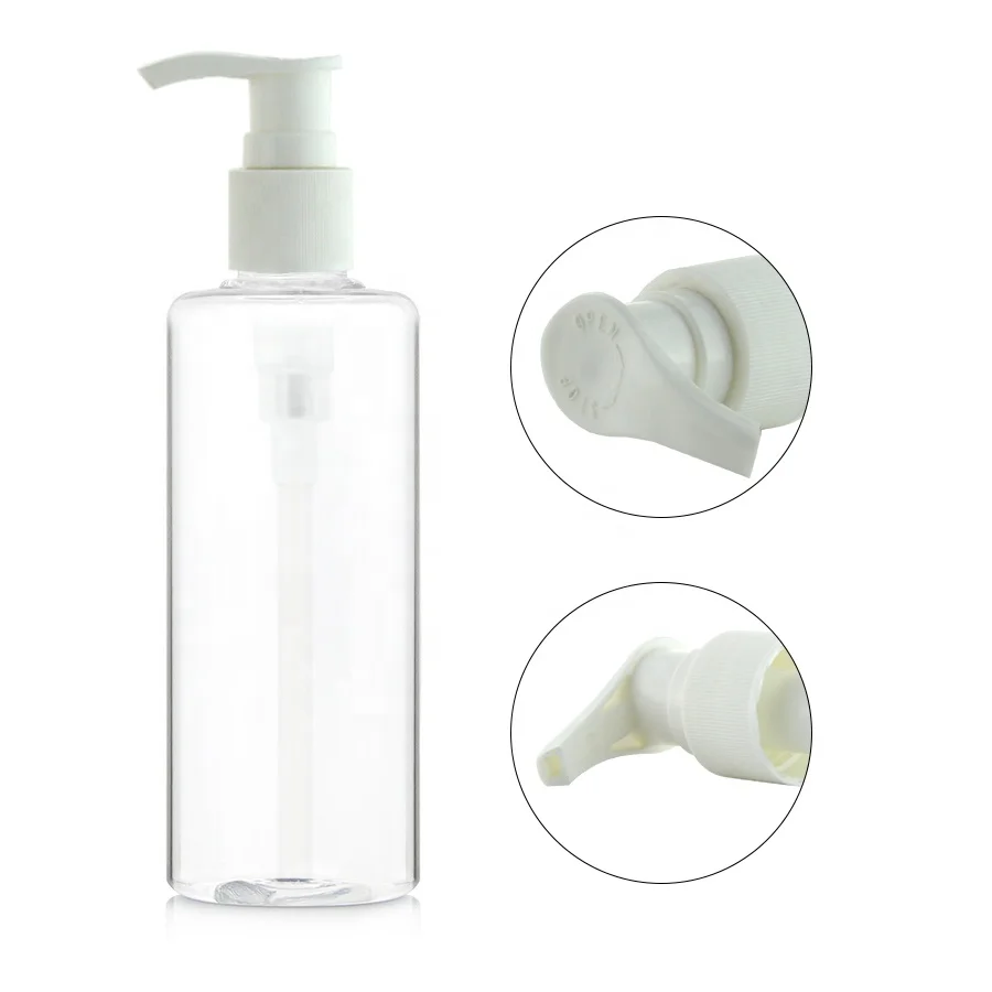 250 ml Biologies afbreekbare PLA-plastiekbottel met kosmetiese lotionpomp Omgewingsvriendelike verpakking vir lotions en kosmetika