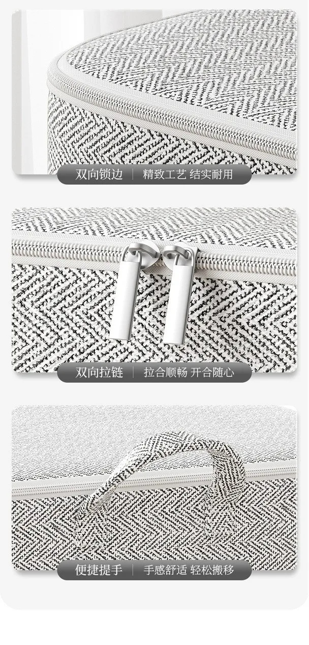 Large Capacity Household Quilt Storage Bag Clothes Quilt Storage Bag Moving Living Room Bedroom Quilt Sorting Storage Basket