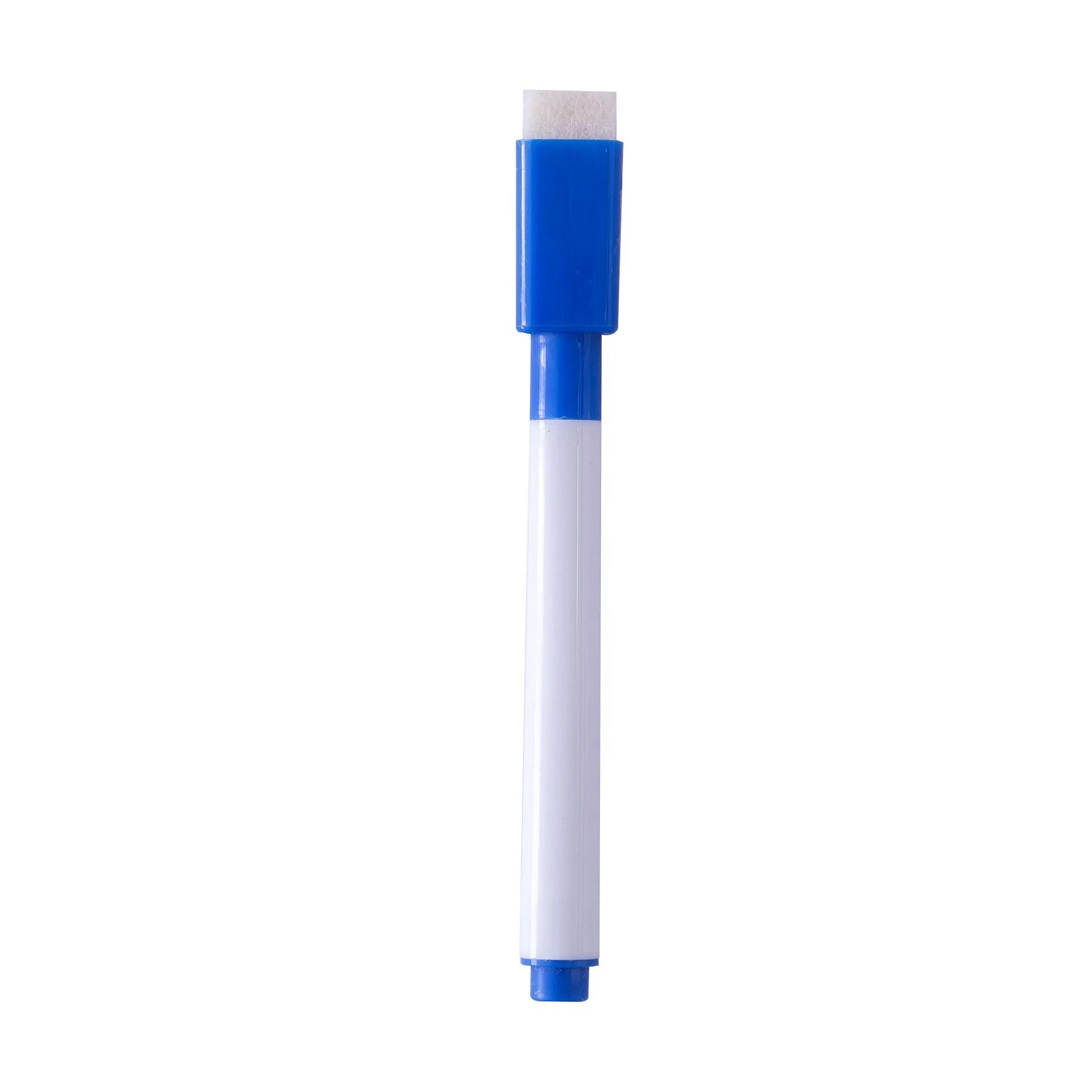 Magnetic dry wipe pens dry erase markers with eraser cap low odor fine tip whiteboard pens
