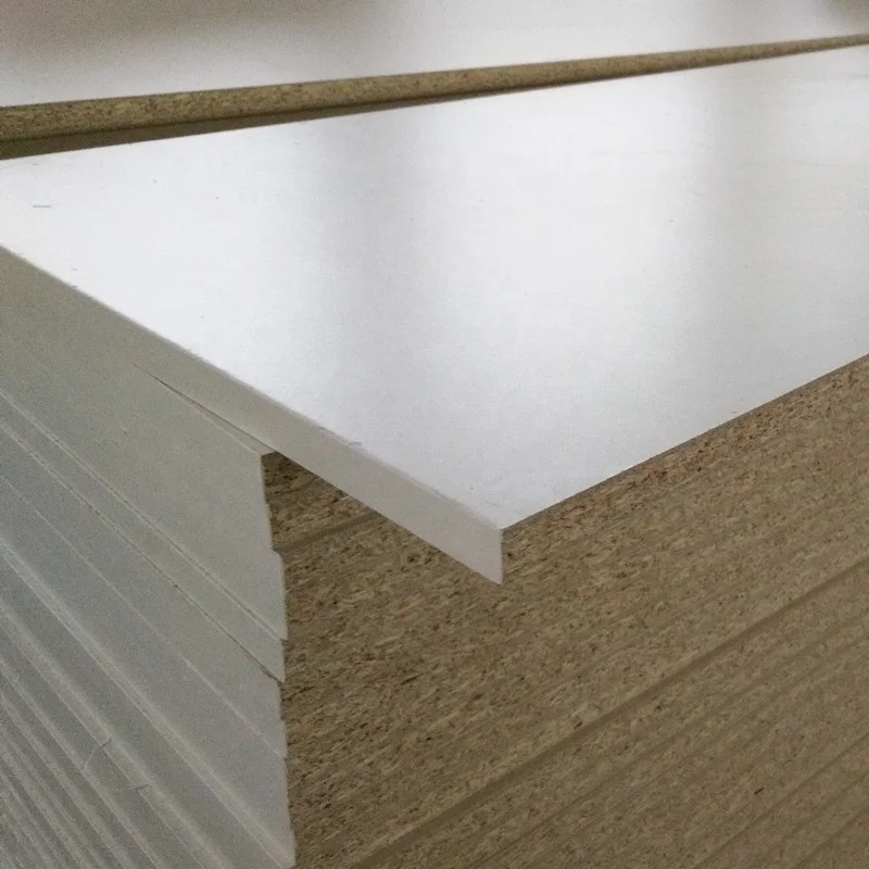 White Melamine Chipboard, Low Price Plain Particle Board 7*8' Size
