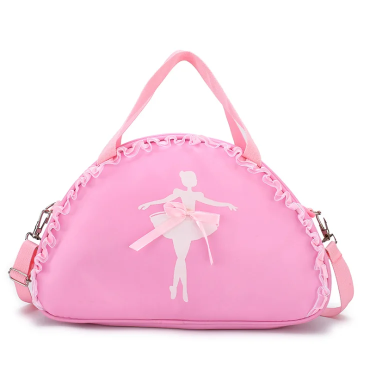 Custom Logo Printed Ballet Polyester Ballet Dance Bag