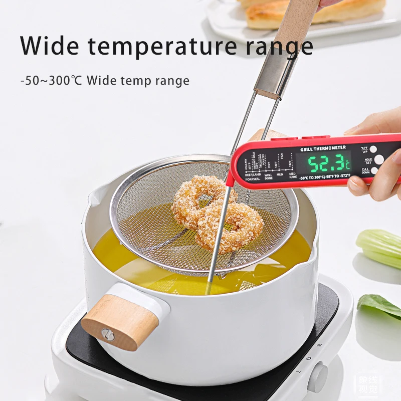 1pc Probe Thermometer For Kitchen, Baking, Grill, Milk, Coffee, Bubble Tea  Temperature Measurement