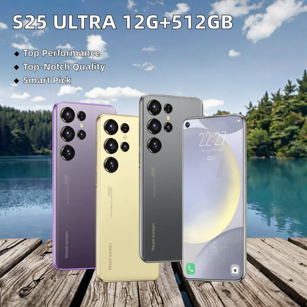 S25 ULTRA 5G Smartphone 12+512GB 48MP 108MP Dual SIM 8000mAh Android 14 ...