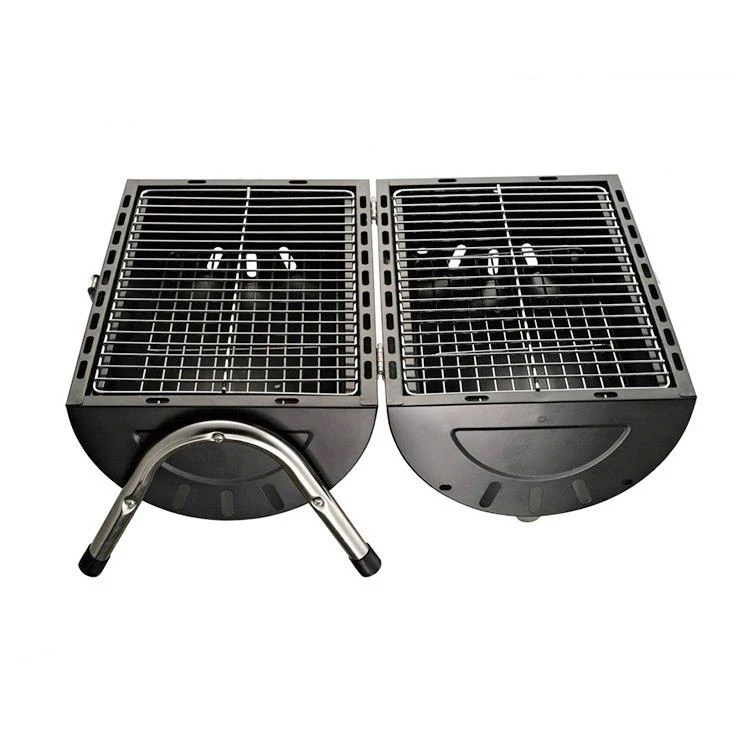 1pc New BBQ Grill, Portable Outdoor Folding Barbecue Grill, Household Yard  Charcoal Carbon Grill, Chimney Stove, Kitchen Accessories Kitchen Stuff Par