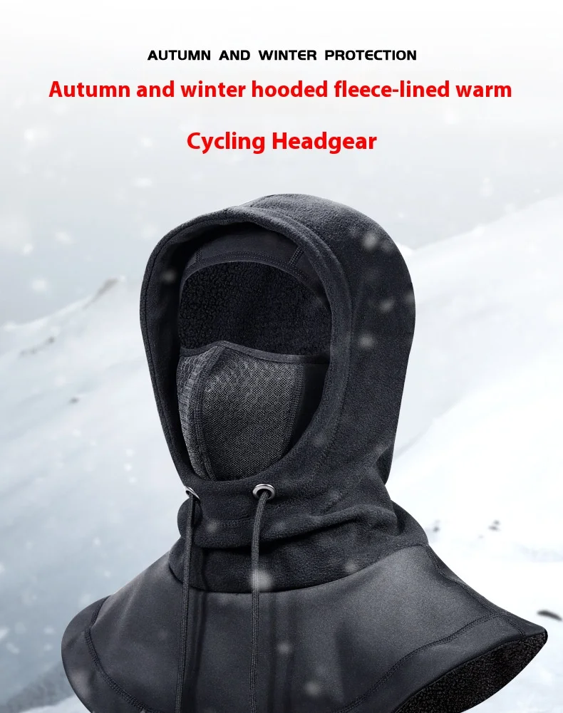 Winter Balaclava Hood Outdoor Use