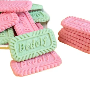 Caramel Biscuit Cake Cherry Blossom Pink Matcha Green Baking Decorations Sweet Dessert Insert Cupcake Decoration Bag Packaging