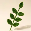 (7Leaves) Flores y ramas de las Cuatro Estaciones - Verde Oscuro