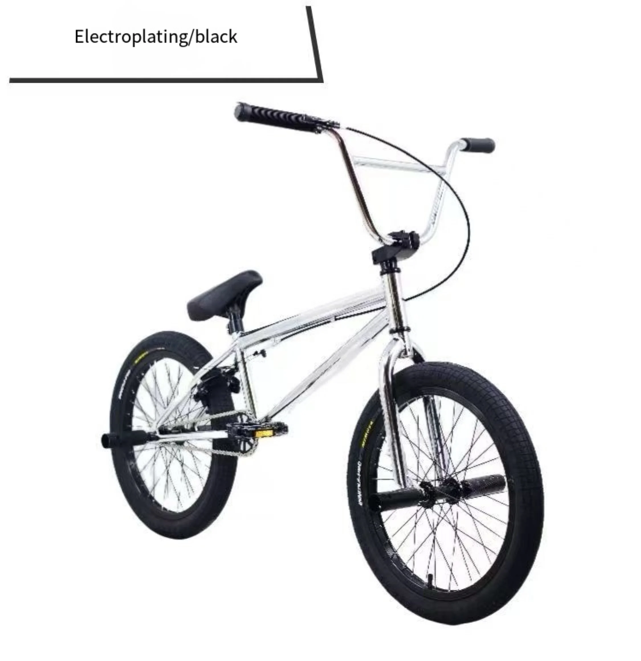 20 Inch BMX Bikes for Men - Affordable Steel Frame, Single Speed