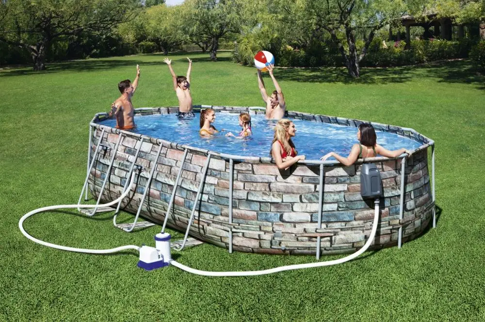 Bestway 56719 20ft oval Swimming Pool