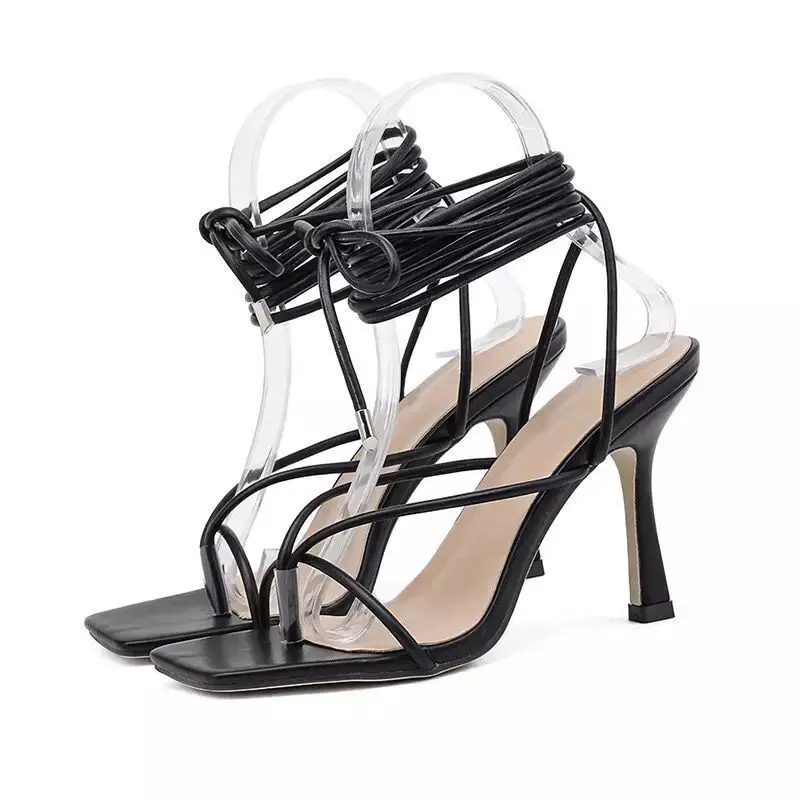 diamond strappy sandals