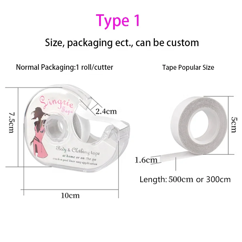 Singrie Invisible Double-Sided Body & Clothing Tape